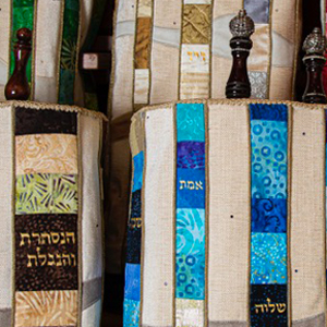 torah mantles textile art