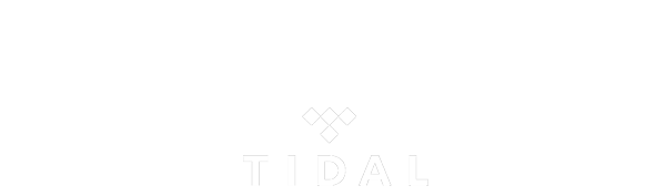 logos for popular streaming platforms: Apple Music, Tidal, SoundCloud, Spotify, Amazon Music, YouTube